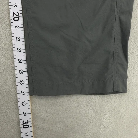 Columbia Omni Shade Pants Mens 40x28 Gray Convertible Cargo Hiking Zip Off - Picture 10 of 13